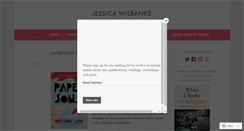 Desktop Screenshot of jessicawilbanks.com